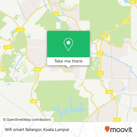 Wifi smart Selangor map