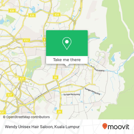 Wendy Unisex Hair Saloon map