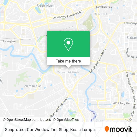 Sunprotect Car Window Tint Shop map