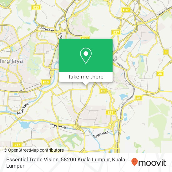 Essential Trade Vision, 58200 Kuala Lumpur map