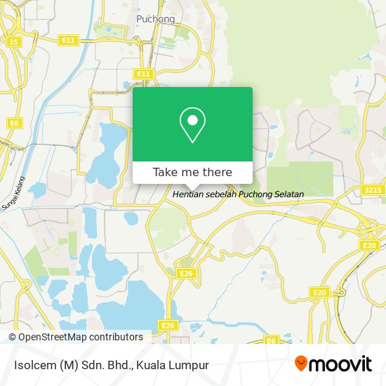 Isolcem (M) Sdn. Bhd. map