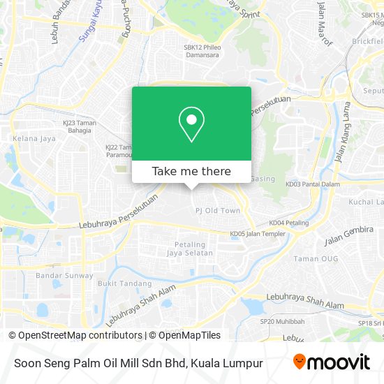 Soon Seng Palm Oil Mill Sdn Bhd map