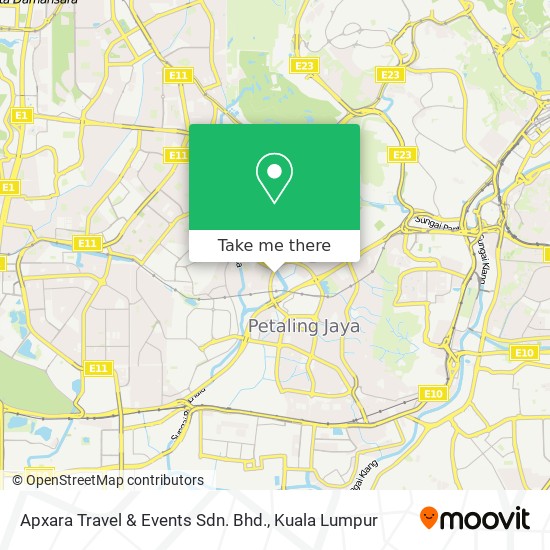 Apxara Travel & Events Sdn. Bhd. map