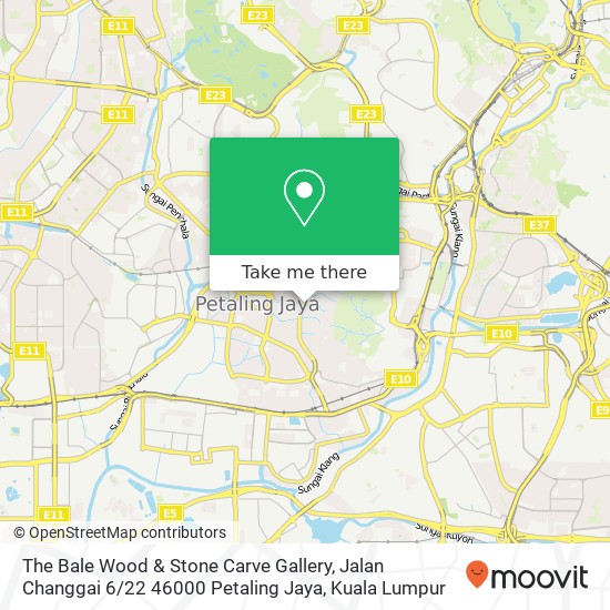 The Bale Wood & Stone Carve Gallery, Jalan Changgai 6 / 22 46000 Petaling Jaya map