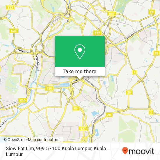 Siow Fat Lim, 909 57100 Kuala Lumpur map