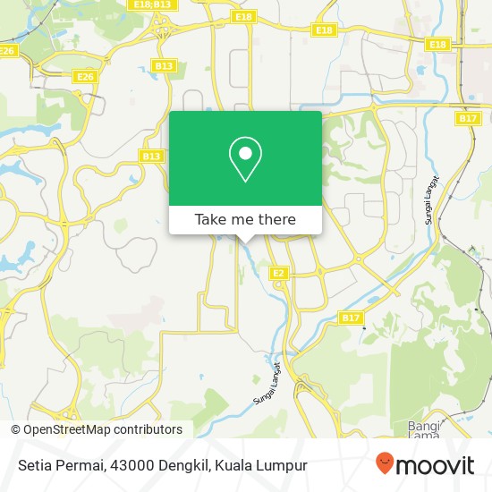 Setia Permai, 43000 Dengkil map