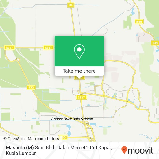 Peta Masunta (M) Sdn. Bhd., Jalan Meru 41050 Kapar