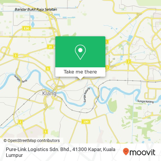 Pure-Link Logistics Sdn. Bhd., 41300 Kapar map