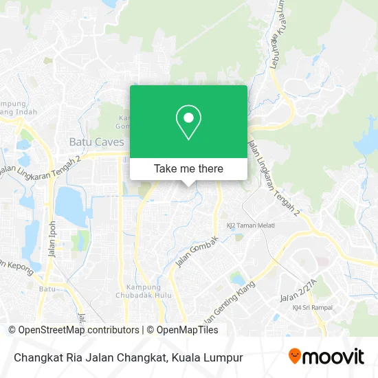 Changkat Ria Jalan Changkat map