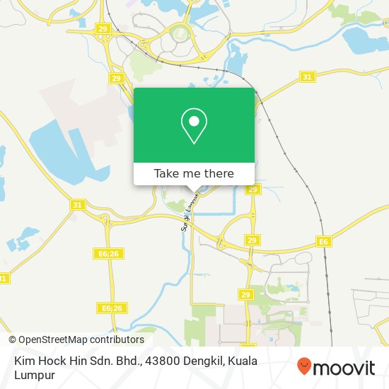 Kim Hock Hin Sdn. Bhd., 43800 Dengkil map
