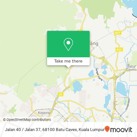 Jalan 40 / Jalan 37, 68100 Batu Caves map