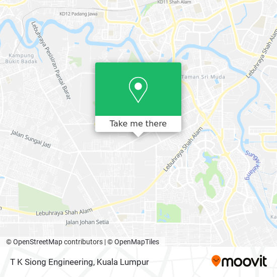 T K Siong Engineering map