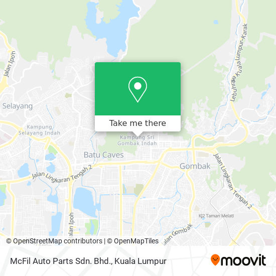 McFil Auto Parts Sdn. Bhd. map