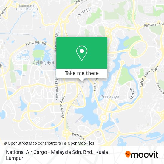 National Air Cargo - Malaysia Sdn. Bhd. map