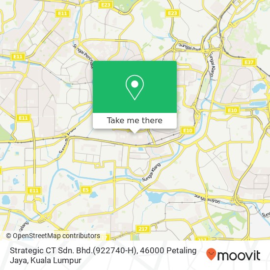 Strategic CT Sdn. Bhd.(922740-H), 46000 Petaling Jaya map