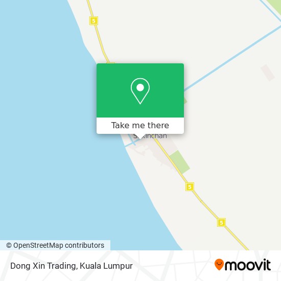 Dong Xin Trading map