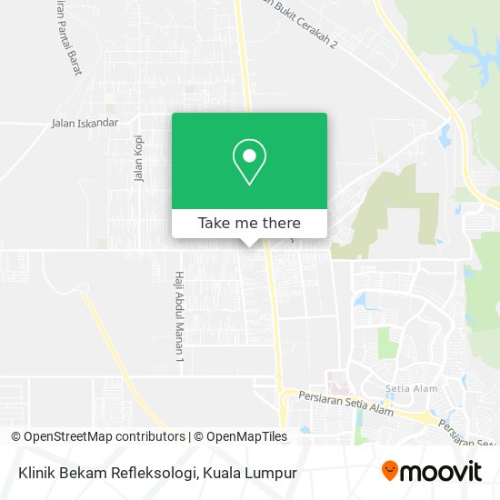 Klinik Bekam Refleksologi map