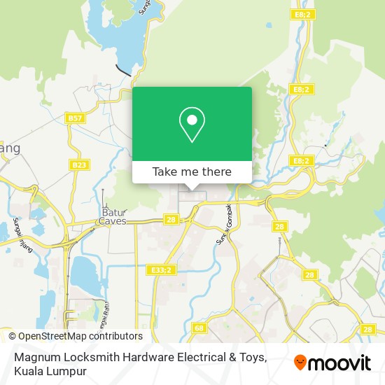 Magnum Locksmith Hardware Electrical & Toys map