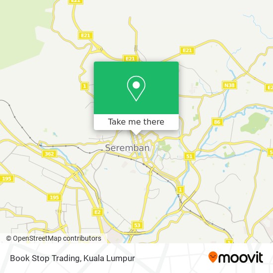 Book Stop Trading map