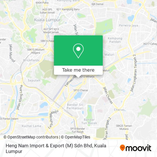 Peta Heng Nam Import & Export (M) Sdn Bhd