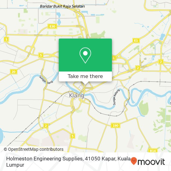 Holmeston Engineering Supplies, 41050 Kapar map