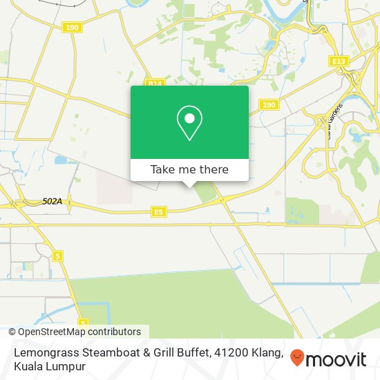 Lemongrass Steamboat & Grill Buffet, 41200 Klang map