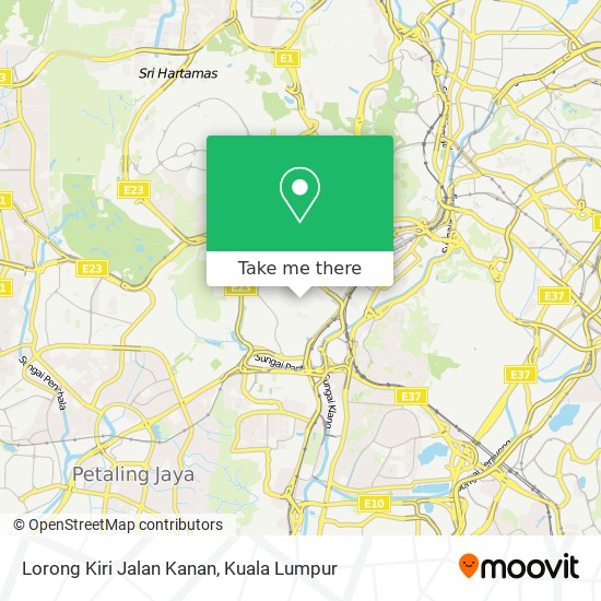 Lorong Kiri Jalan Kanan map