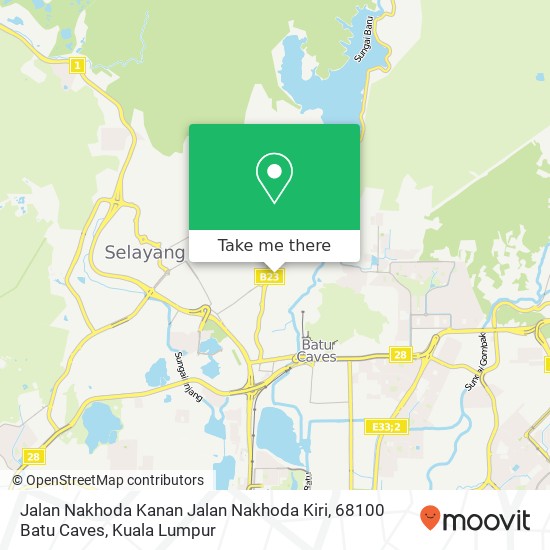 Jalan Nakhoda Kanan Jalan Nakhoda Kiri, 68100 Batu Caves map