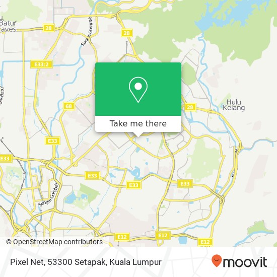 Pixel Net, 53300 Setapak map