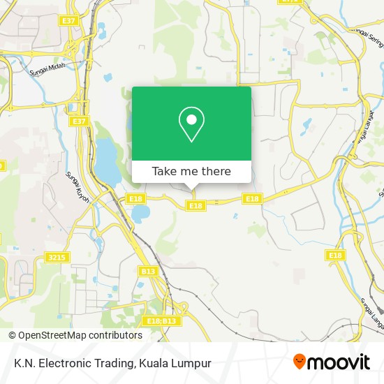 K.N. Electronic Trading map