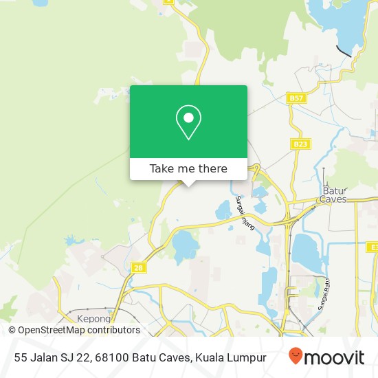 55 Jalan SJ 22, 68100 Batu Caves map