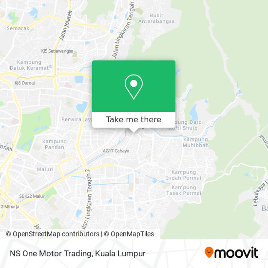 How To Get To Ns One Motor Trading In Hulu Langat By Bus Mrt Lrt Or Monorail