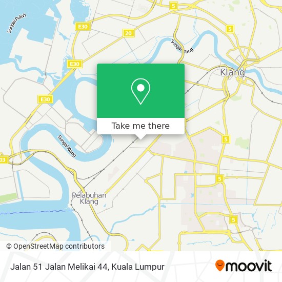 Jalan 51 Jalan Melikai 44 map