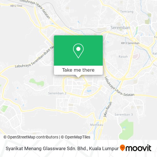 Syarikat Menang Glassware Sdn. Bhd. map