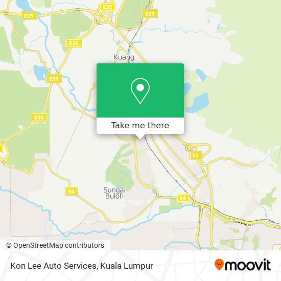 Kon Lee Auto Services map