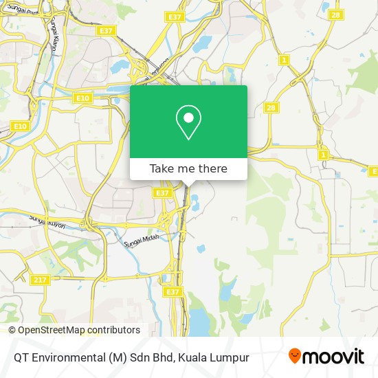 QT Environmental (M) Sdn Bhd map