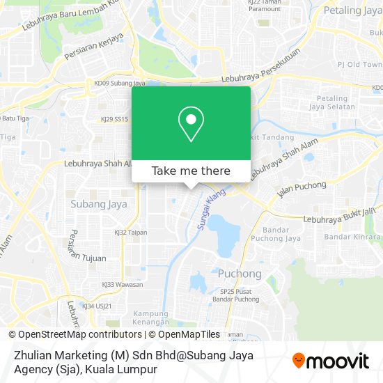 Zhulian Marketing (M) Sdn Bhd@Subang Jaya Agency (Sja) map