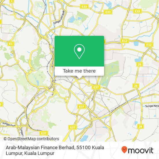 Peta Arab-Malaysian Finance Berhad, 55100 Kuala Lumpur