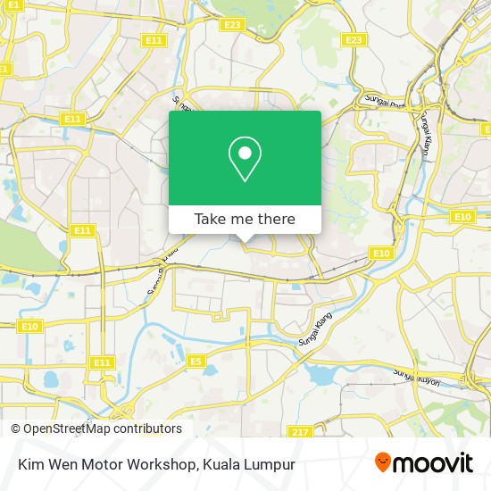 Kim Wen Motor Workshop map