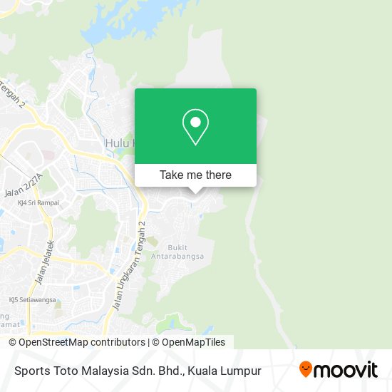 Sports Toto Malaysia Sdn. Bhd. map