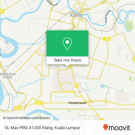 Peta SL Max PRO, 41200 Klang