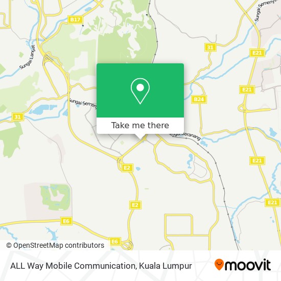 Peta ALL Way Mobile Communication