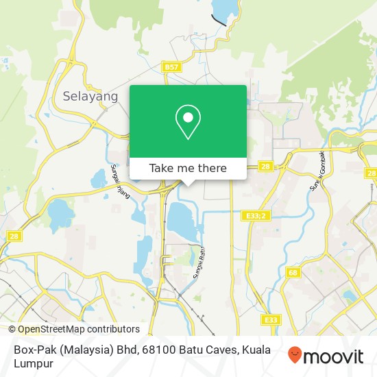 Box-Pak (Malaysia) Bhd, 68100 Batu Caves map