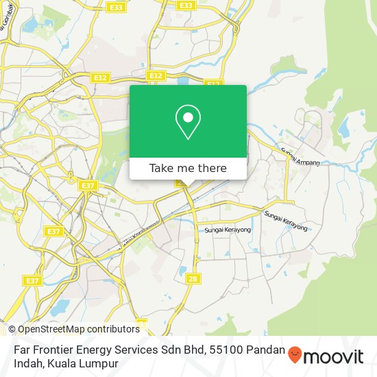 Far Frontier Energy Services Sdn Bhd, 55100 Pandan Indah map