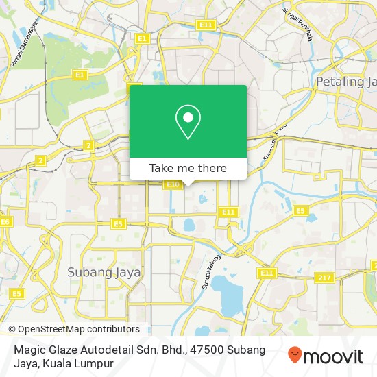 Magic Glaze Autodetail Sdn. Bhd., 47500 Subang Jaya map