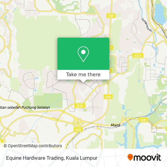 Equine Hardware Trading map