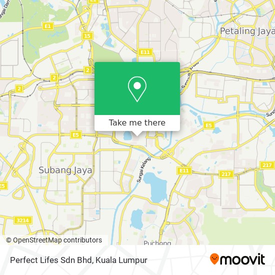 Peta Perfect Lifes Sdn Bhd