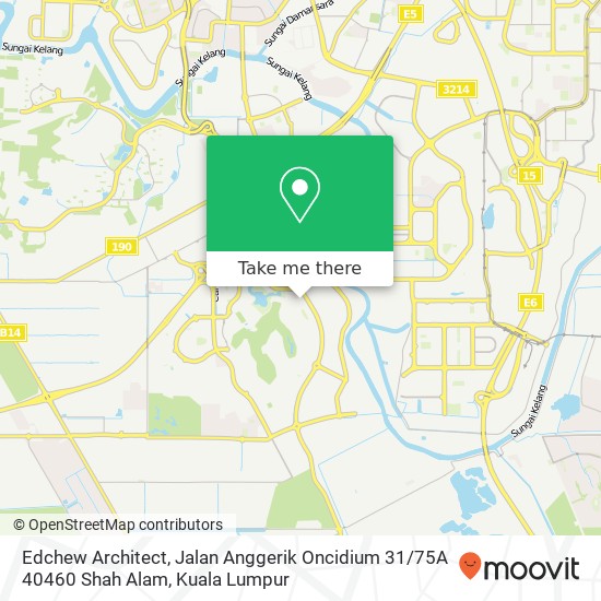 Edchew Architect, Jalan Anggerik Oncidium 31 / 75A 40460 Shah Alam map