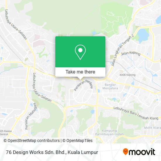 76 Design Works Sdn. Bhd. map