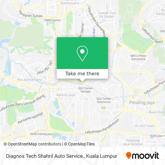 Diagnos Tech Shahril Auto Service. map